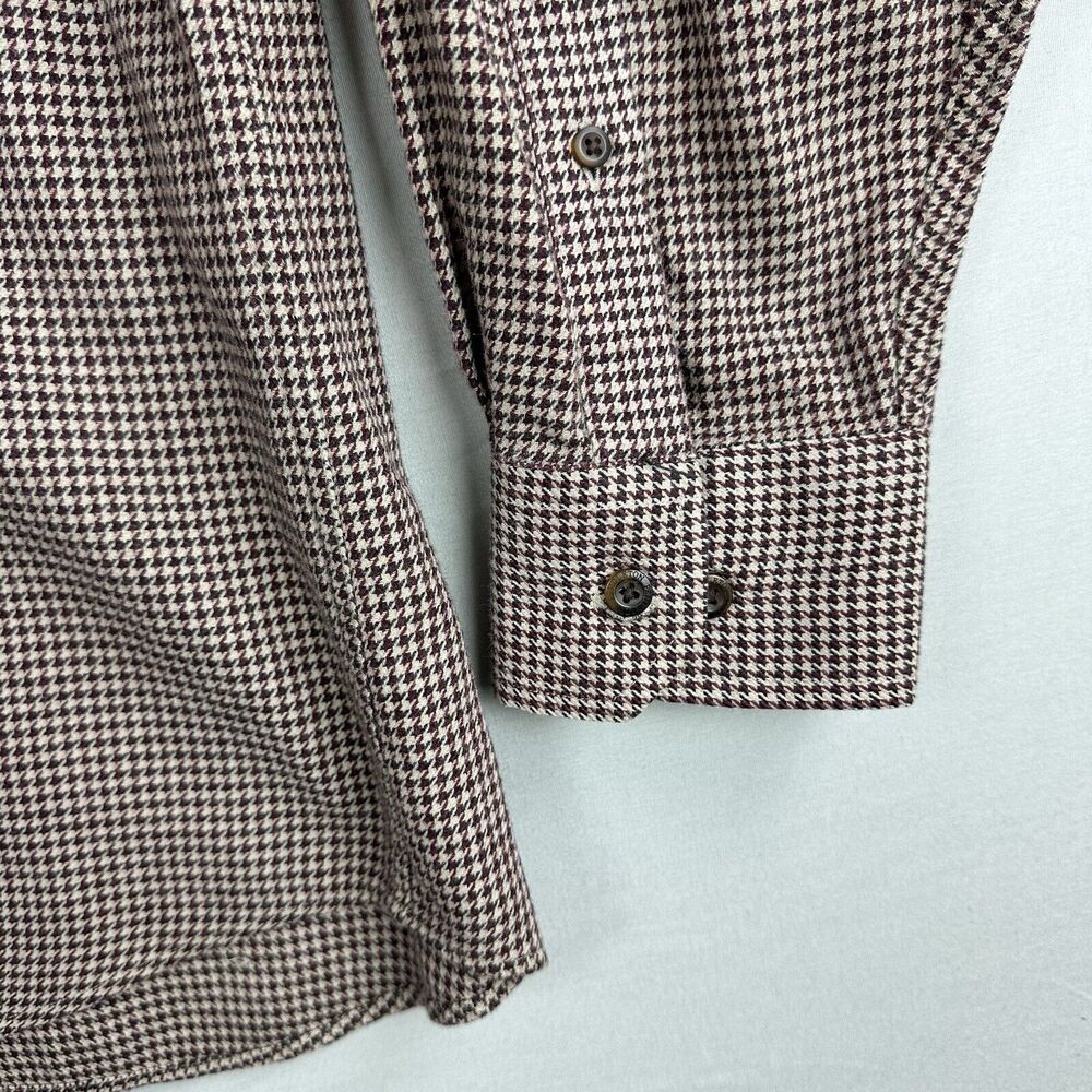 Pendleton Brown Checkered Casual Button Down Shirt - image 6